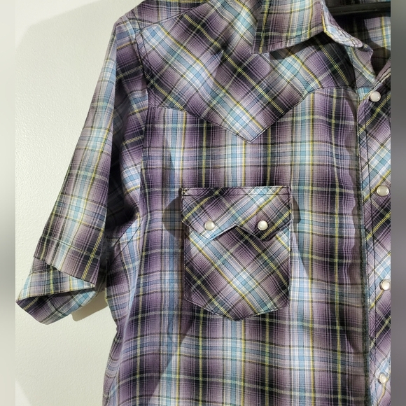 Wrangler Men's Pearl Snap Shirt - Picture 3 of 7